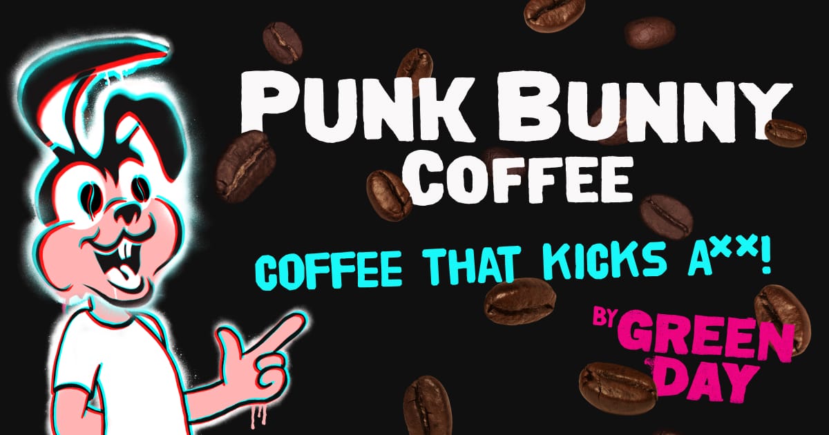 Green Day Launches Punk Bunny Coffee