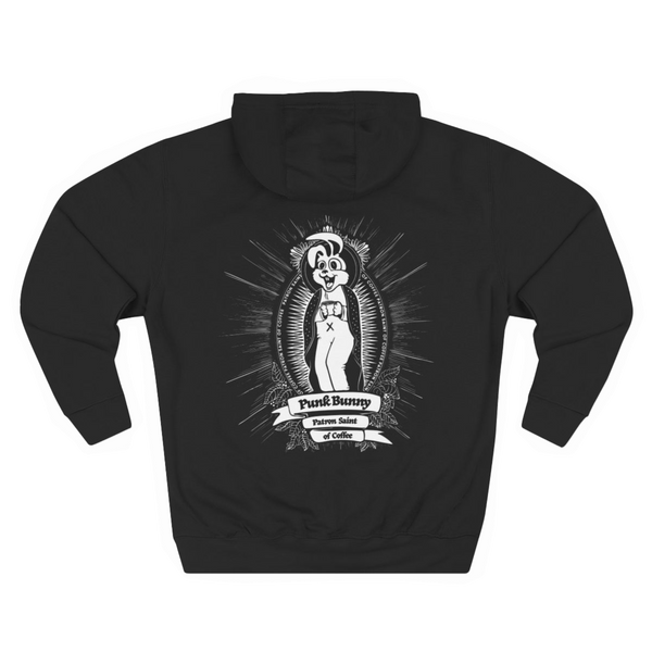 The Patron Saint Pullover Hoodie | Punk Bunny Coffee