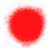 Red paint splat