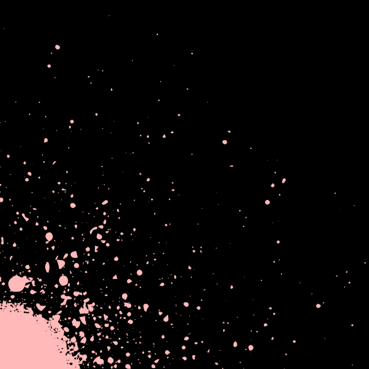 Paint splat - pink colour