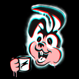 logo of Punk Bunny Coffee by Green Day | Organic & Fair Trade